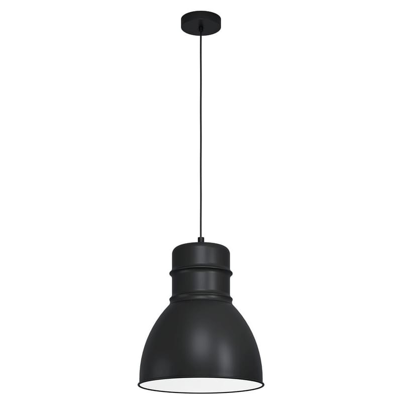 Loftslampe Ebury, Sort/Hvid
