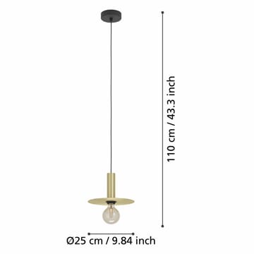 Loftslampe Escandell - 25 cm - Belysning - Lamper & indendørsbelysning - Loftlampe - Pendellamper & hængelamper