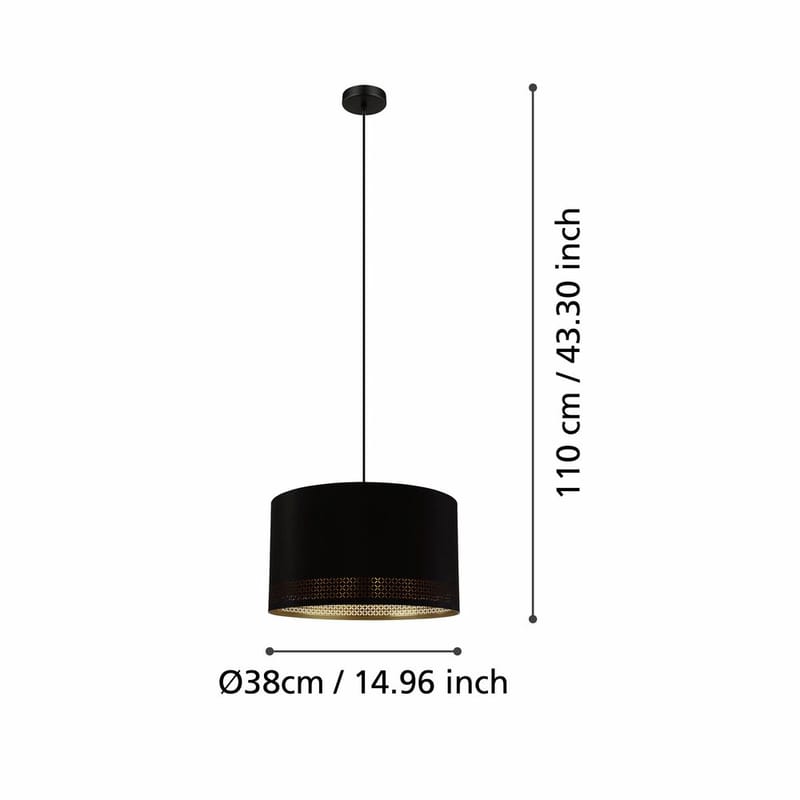 Loftslampe Esteperra - 38 cm - Belysning - Lamper & indendørsbelysning - Loftlampe - Pendellamper & hængelamper