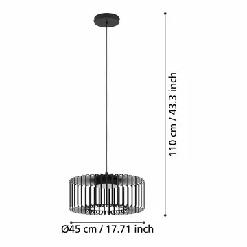 Loftslampe Ginestrone - 45 cm - Belysning - Lamper & indendørsbelysning - Loftlampe - Pendellamper & hængelamper