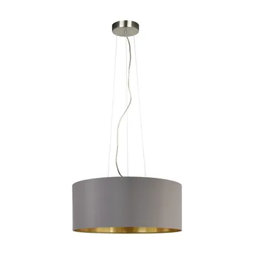 Loftslampe Maserlo med 3 lamper - Mat nikkel/cappuccino - Belysning - Lamper & indendørsbelysning - Loftlampe - Pendellamper & hængelamper