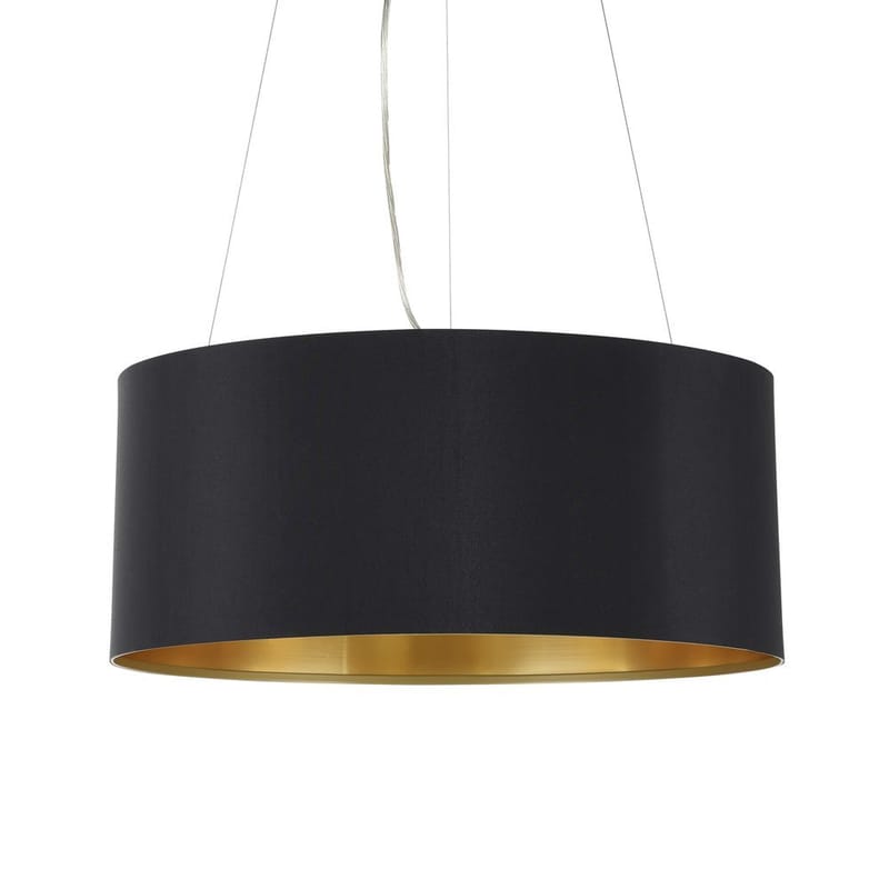 Loftslampe Maserlo med 3 lamper - Mat nikkel/sort - Belysning - Lamper & indendørsbelysning - Loftlampe - Pendellamper & hængelamper