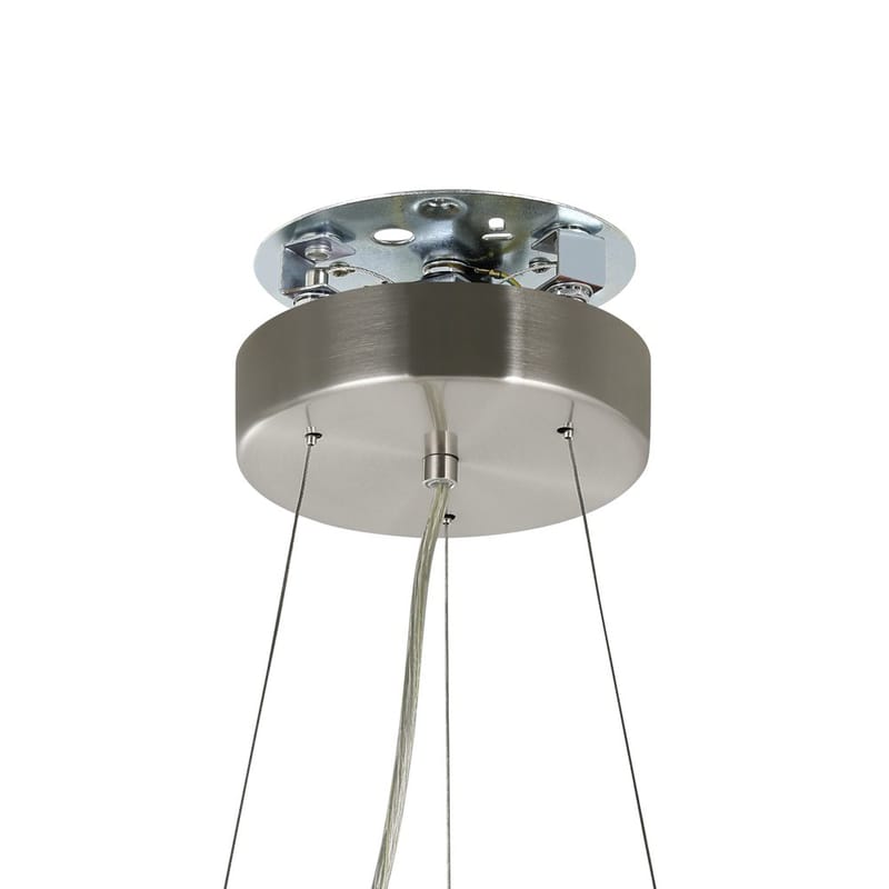 Loftslampe Maserlo med 3 lamper - Mat nikkel/sort - Belysning - Lamper & indendørsbelysning - Loftlampe - Pendellamper & hængelamper