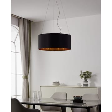 Loftslampe Maserlo med 3 lamper - Mat nikkel/sort - Belysning - Lamper & indendørsbelysning - Loftlampe - Pendellamper & hængelamper