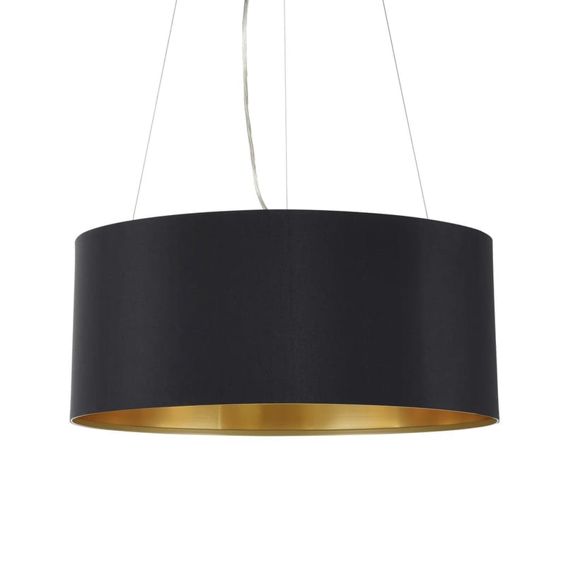 Loftslampe Maserlo med 3 lamper - Mat nikkel/sort - Belysning - Lamper & indendørsbelysning - Loftlampe - Pendellamper & hængelamper