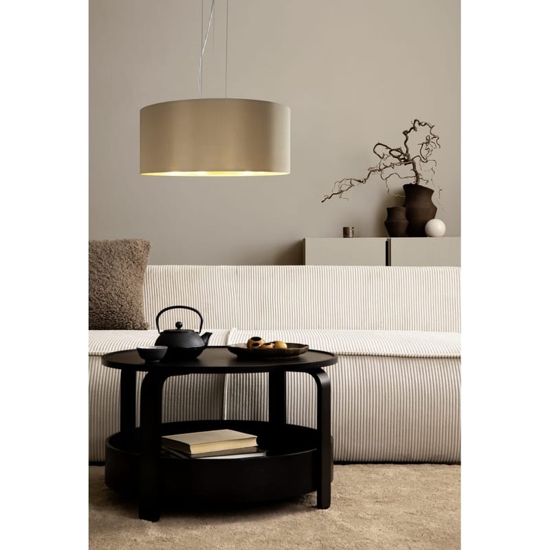 Loftslampe Maserlo med 3 lamper - Mat nikkel/taupe - Belysning - Lamper & indendørsbelysning - Loftlampe - Pendellamper & hængelamper