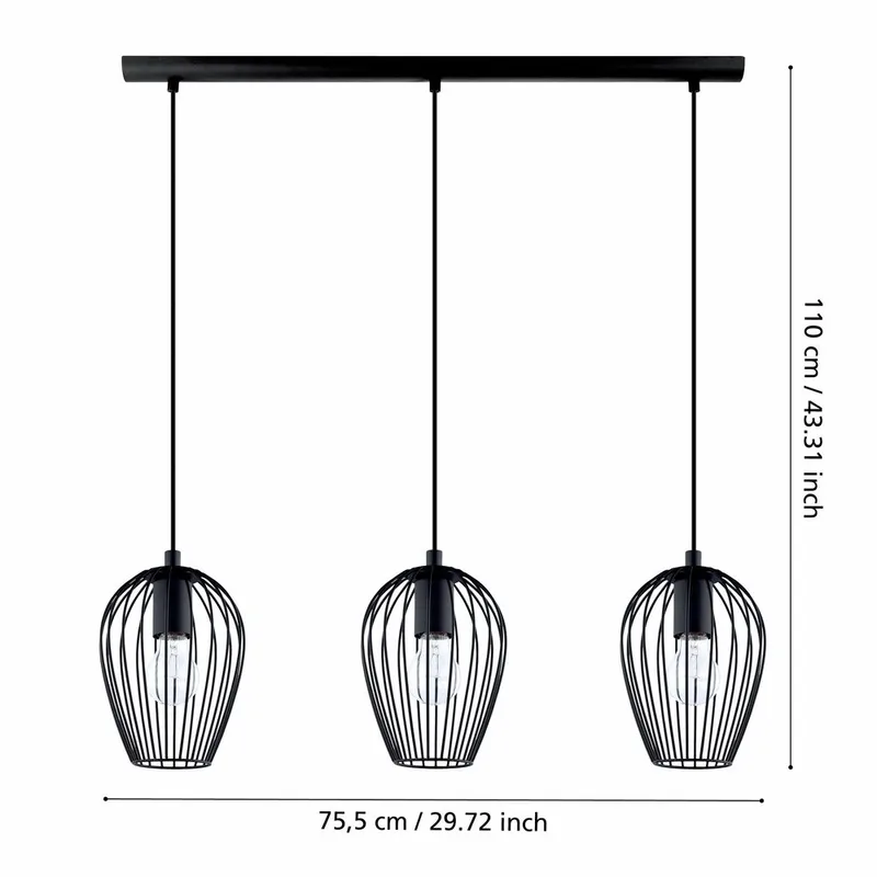 Loftslampe Newtown med 3 lamper - 16 cm - Belysning - Lamper & indendørsbelysning - Loftlampe - Pendellamper & hængelamper