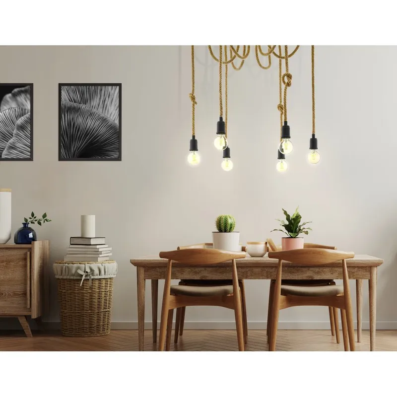 Loftslampe Rampside med 6 Lamper - 18 cm - Belysning - Lamper & indendørsbelysning - Loftlampe - Pendellamper & hængelamper