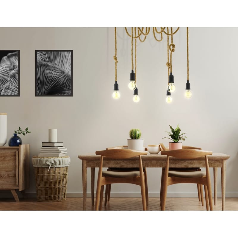 Loftslampe Rampside med 6 Lamper - 18 cm - Belysning - Lamper & indendørsbelysning - Loftlampe - Pendellamper & hængelamper