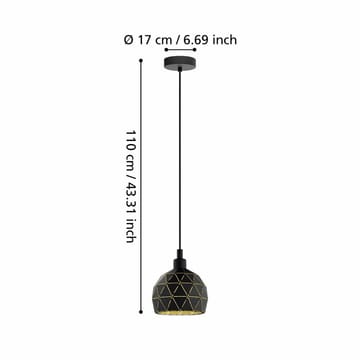Loftslampe Roccaforte - 170 mm - Belysning - Lamper & indendørsbelysning - Loftlampe - Pendellamper & hængelamper