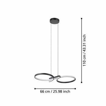 Loftslampe Serpins - 30 cm - Belysning - Lamper & indendørsbelysning - Loftlampe - Pendellamper & hængelamper