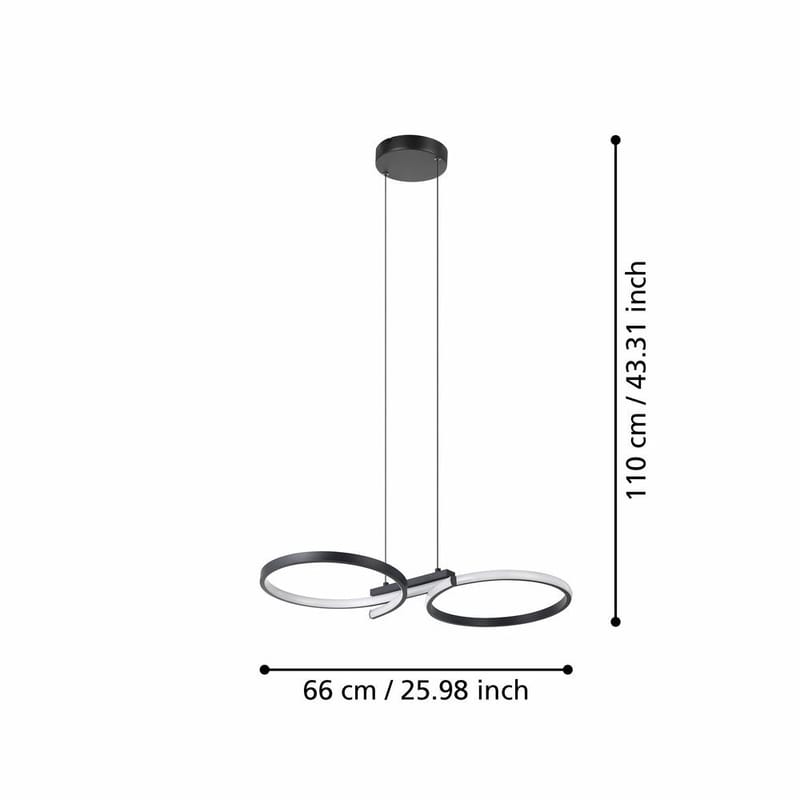 Loftslampe Serpins - 30 cm - Belysning - Lamper & indendørsbelysning - Loftlampe - Pendellamper & hængelamper