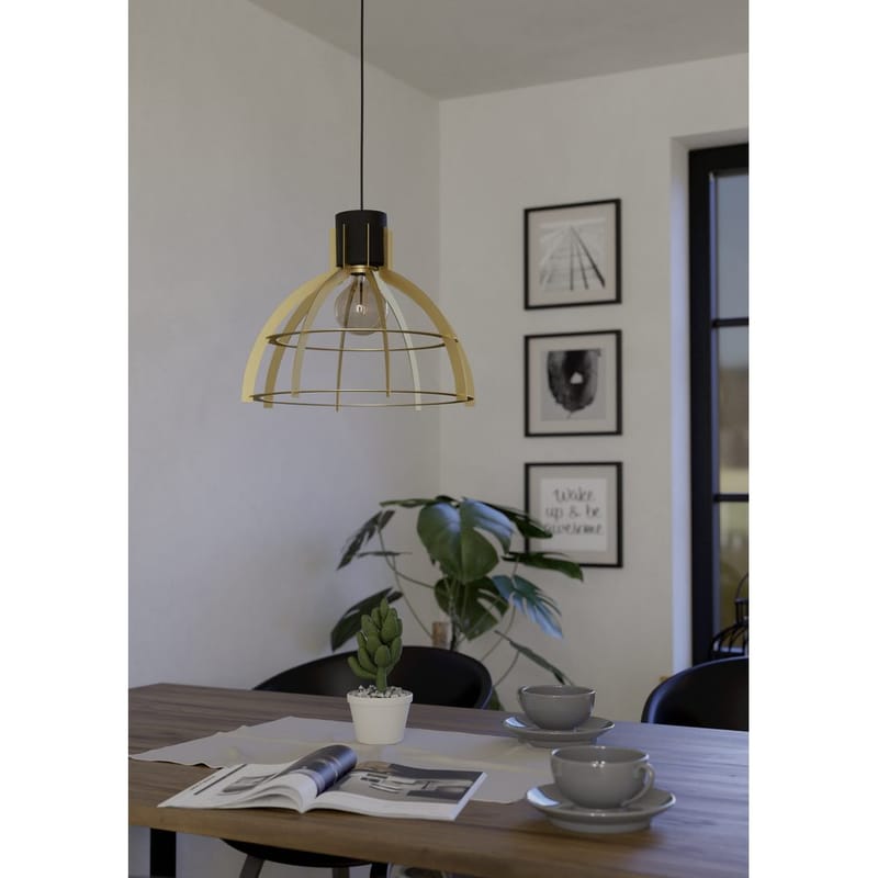 Loftslampe Stillington - Sort/Guld - Belysning - Lamper & indendørsbelysning - Loftlampe - Pendellamper & hængelamper