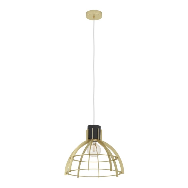 Loftslampe Stillington, Sort/Guld