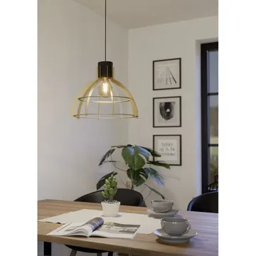Loftslampe Stillington - Sort/Guld - Belysning - Lamper & indendørsbelysning - Loftlampe - Pendellamper & hængelamper