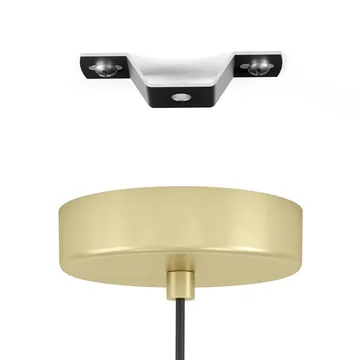 Loftslampe Stillington - Sort/Guld - Belysning - Lamper & indendørsbelysning - Loftlampe - Pendellamper & hængelamper