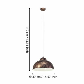 Loftslampe Truro - Antikkobber - Belysning - Lamper & indendørsbelysning - Loftlampe - Pendellamper & hængelamper
