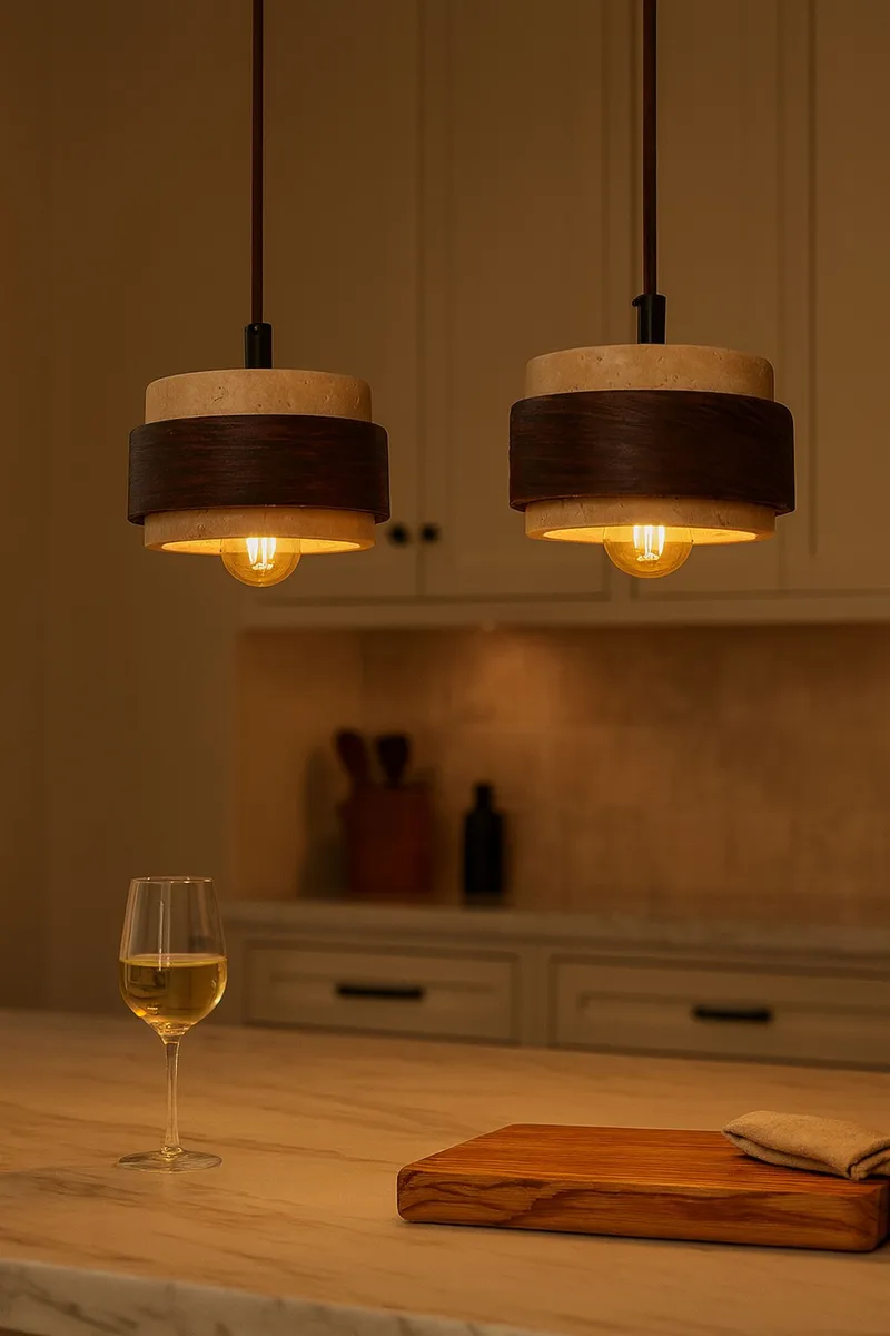 Loloura pendellampe - Beige Valnød - Belysning - Lamper & indendørsbelysning - Loftlampe - Lysekroner