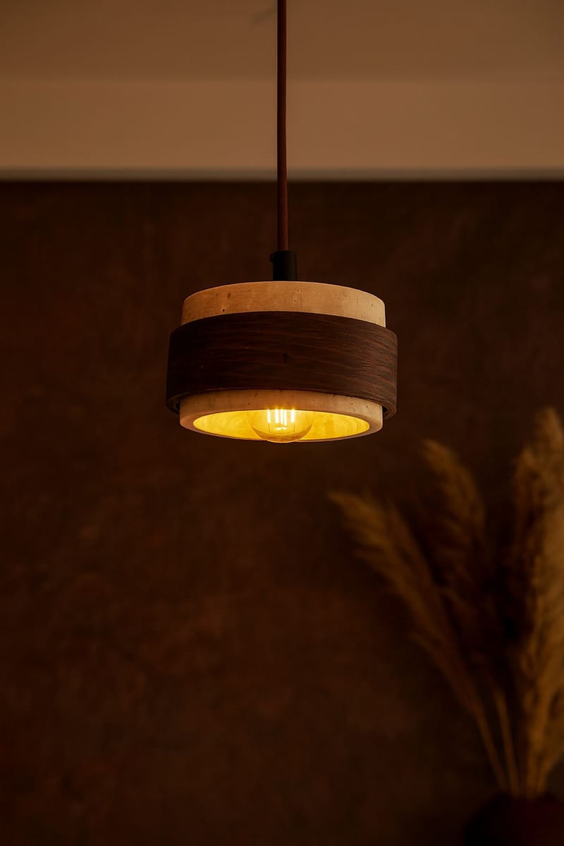 Loloura pendellampe - Beige Valnød - Belysning - Lamper & indendørsbelysning - Loftlampe - Lysekroner