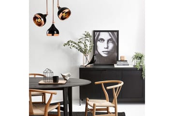Lysekrone Beloulfield Sort / Kobber - Kobber/Sort - Belysning - Lamper & indendørsbelysning - Loftlampe - Pendellamper & hængelamper