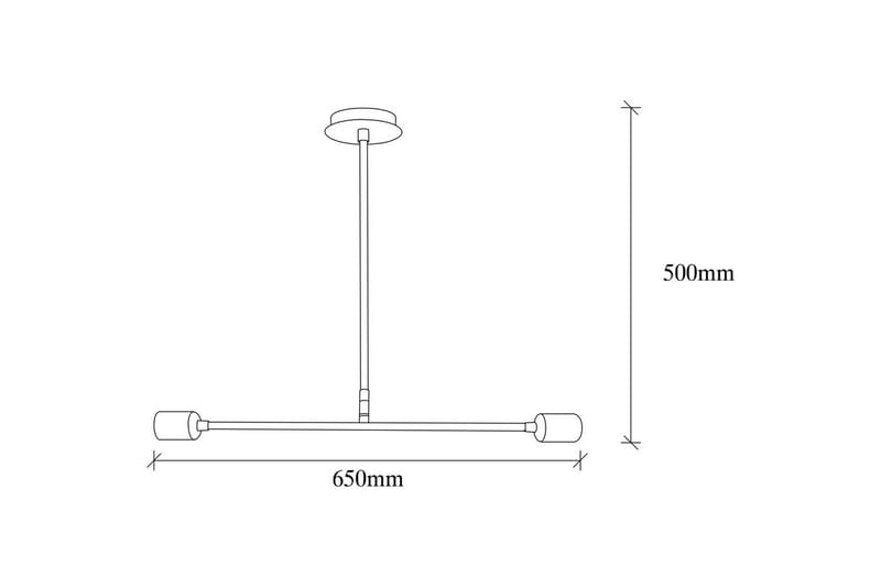 Lysekrone Blomst Sort - Sort - Belysning - Lamper & indendørsbelysning - Loftlampe - Pendellamper & hængelamper