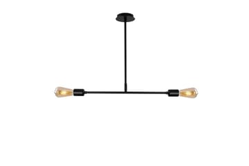 Lysekrone Blomst Sort - Sort - Belysning - Lamper & indendørsbelysning - Loftlampe - Pendellamper & hængelamper