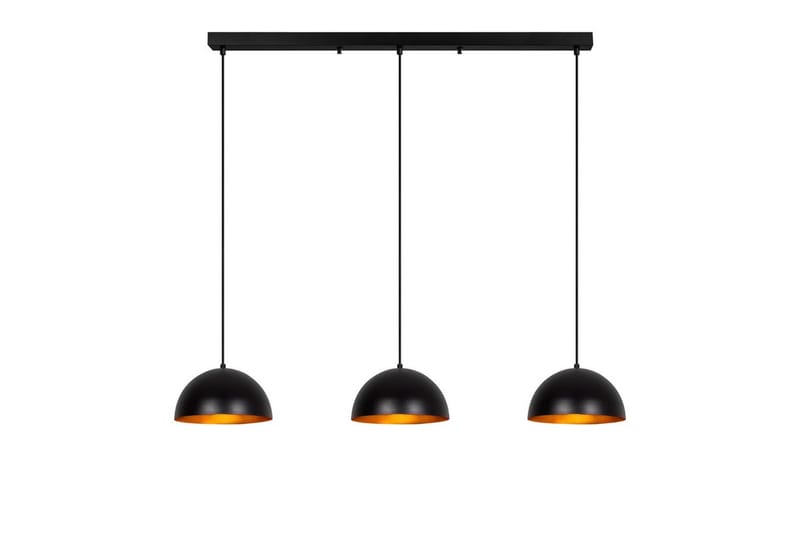 Lysekrone Brena Sort Tre Fatning - 140 x 30 x 111 cm - Belysning - Lamper & indendørsbelysning - Loftlampe - Pendellamper & hængelamper