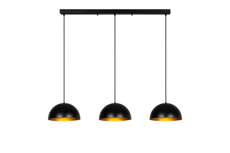 Lysekrone Brena Sort Tre Fatning - 145 x 40 x 116 cm - Belysning - Lamper & indendørsbelysning - Loftlampe - Pendellamper & hængelamper
