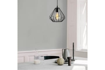 Lysekrone Diamant Enkelt Sort - Sort - Belysning - Lamper & indendørsbelysning - Loftlampe - Pendellamper & hængelamper