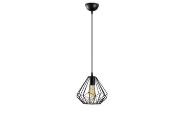 Lysekrone Diamant Enkelt Sort - Sort - Belysning - Lamper & indendørsbelysning - Loftlampe - Pendellamper & hængelamper