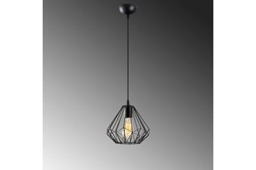 Lysekrone Diamant Enkelt Sort - Sort - Belysning - Lamper & indendørsbelysning - Loftlampe - Pendellamper & hængelamper