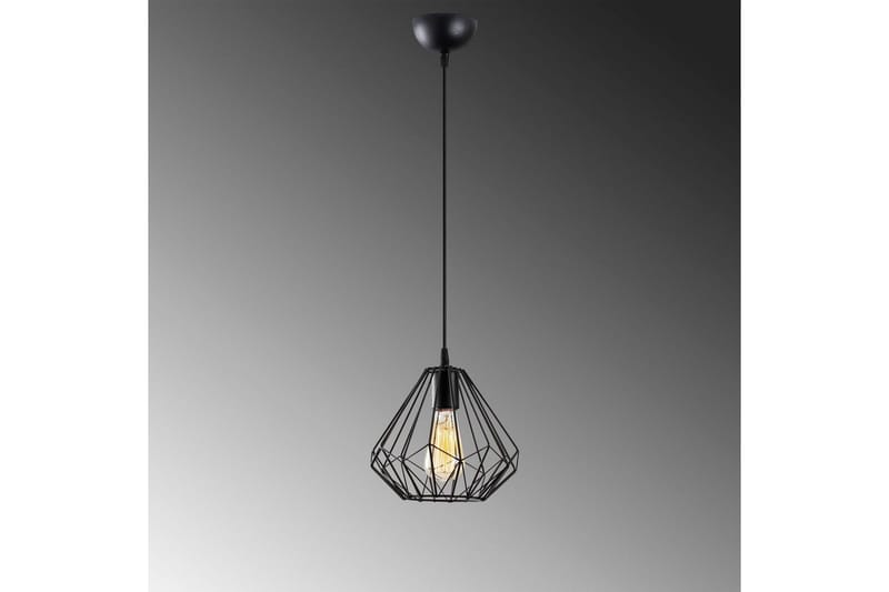 Lysekrone Diamant Enkelt Sort - Sort - Belysning - Lamper & indendørsbelysning - Loftlampe - Pendellamper & hængelamper