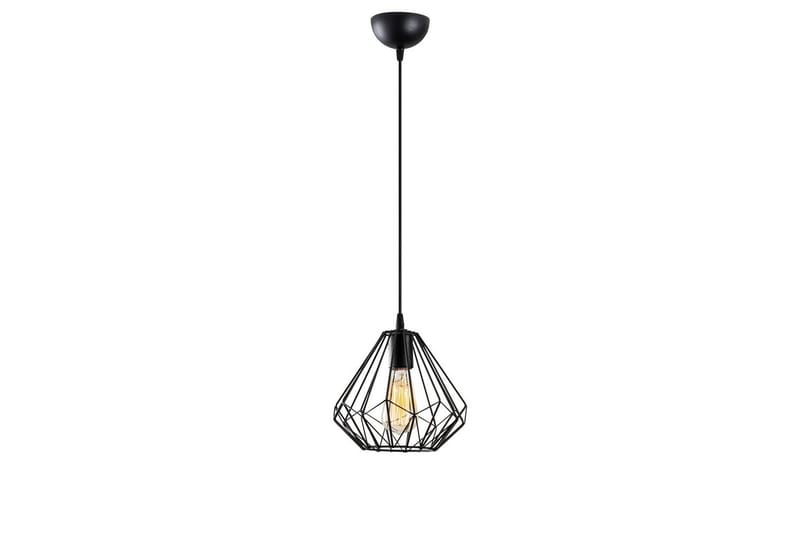 Lysekrone Diamant Enkelt Sort - Sort - Belysning - Lamper & indendørsbelysning - Loftlampe - Pendellamper & hængelamper