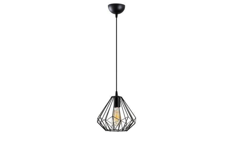 Lysekrone Diamant Enkelt Sort - Sort - Belysning - Lamper & indendørsbelysning - Loftlampe - Pendellamper & hængelamper