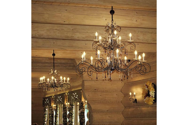 Lysekrone Elstead Lighting Amarilli 1250x1250x990 mm - 1250x1250x990 mm - Belysning - Lamper & indendørsbelysning - Loftlampe - Lysekroner