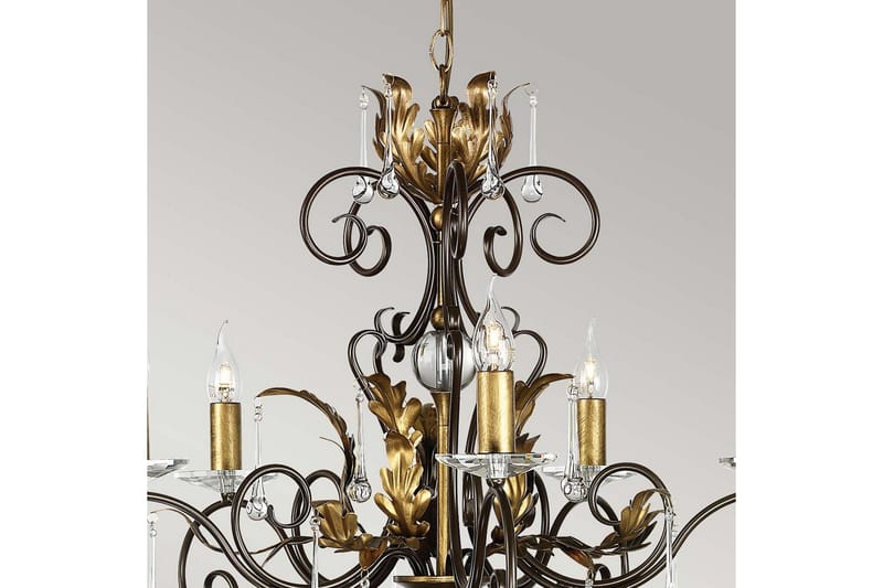 Lysekrone Elstead Lighting Amarilli 730x590x730 mm - 730x590x730 mm - Belysning - Lamper & indendørsbelysning - Loftlampe - Lysekroner