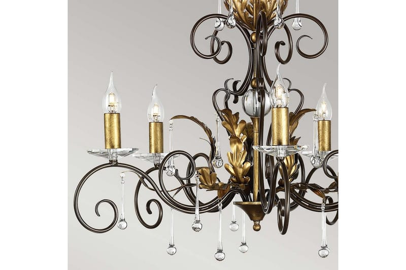 Lysekrone Elstead Lighting Amarilli 730x590x730 mm - 730x590x730 mm - Belysning - Lamper & indendørsbelysning - Loftlampe - Lysekroner