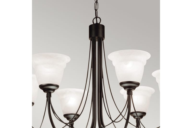 Lysekrone Elstead Lighting Carisbrooke 610x580x610 mm - 610x580x610 mm - Belysning - Lamper & indendørsbelysning - Loftlampe - Lysekroner