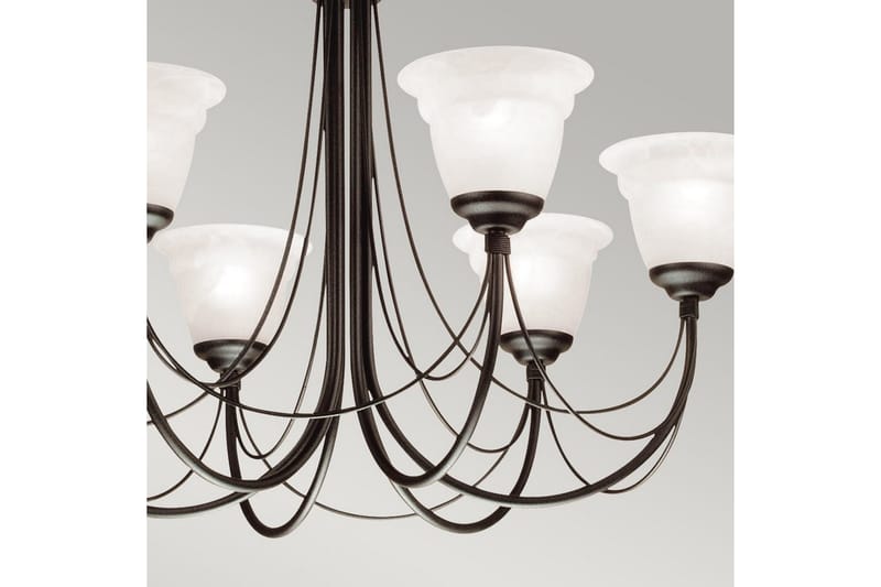 Lysekrone Elstead Lighting Carisbrooke 610x580x610 mm - 610x580x610 mm - Belysning - Lamper & indendørsbelysning - Loftlampe - Lysekroner