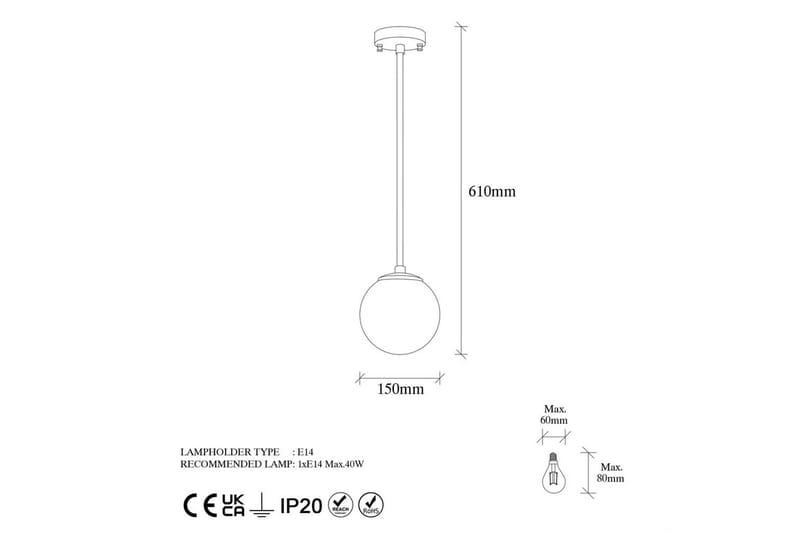 Lysekrone Elzar lang Vintage Transparent - Vintage Transparent - Belysning - Lamper & indendørsbelysning - Loftlampe - Pendellamper & hængelamper