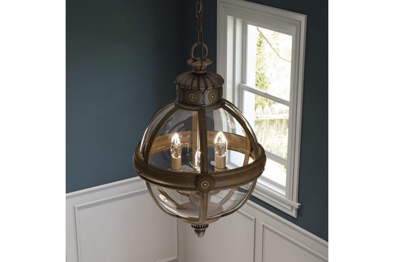 Lysekrone Feiss Adams Britisk bronze - Britisk bronze - Belysning - Lamper & indendørsbelysning - Loftlampe - Lysekroner