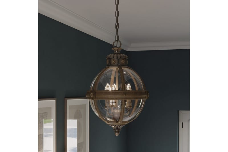 Lysekrone Feiss Adams Britisk bronze - Britisk bronze - Belysning - Lamper & indendørsbelysning - Loftlampe - Lysekroner