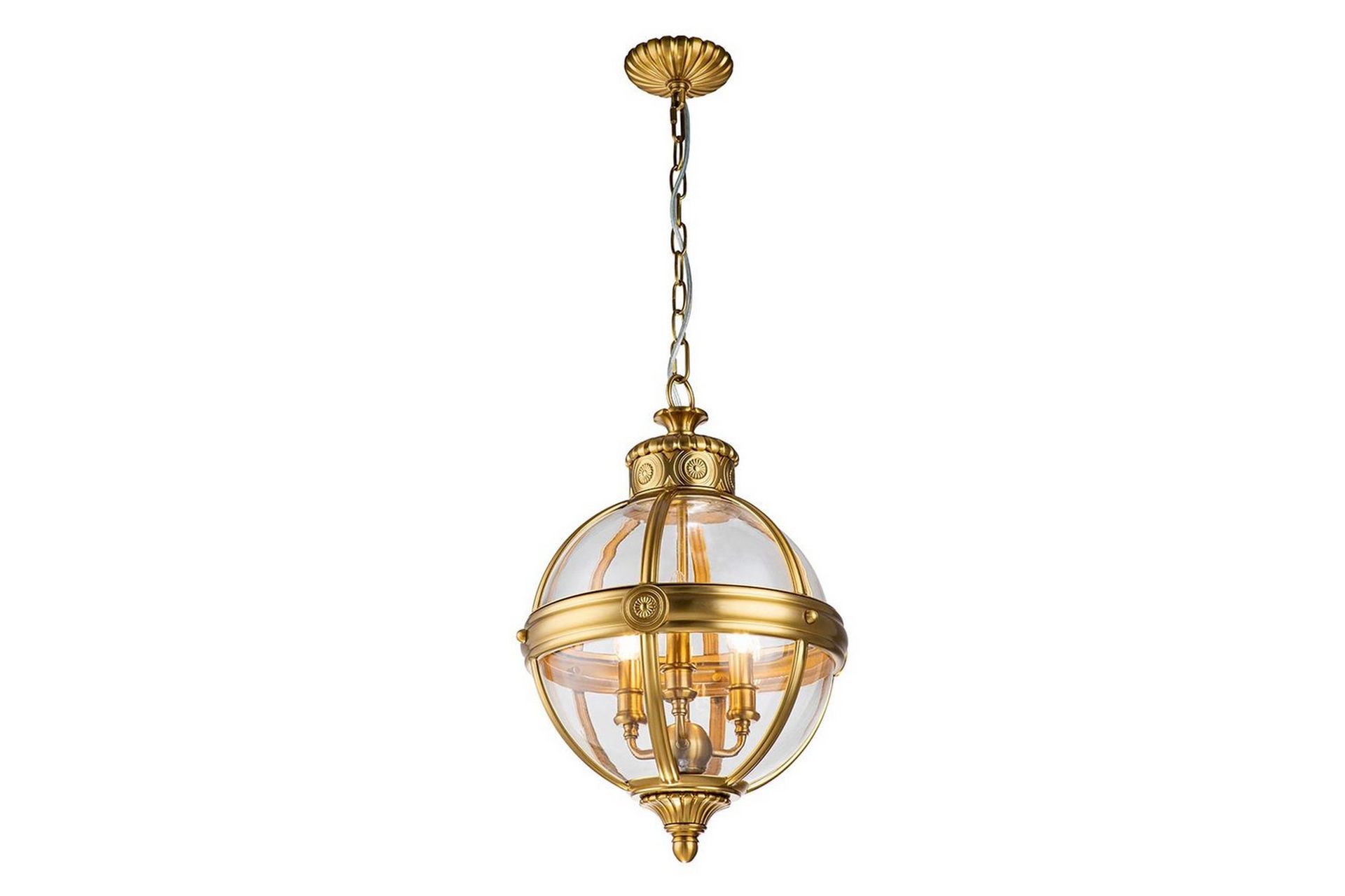 Lysekrone Feiss Adams Poleret Messing - Poleret Messing - Belysning - Lamper & indendørsbelysning - Loftlampe - Lysekroner