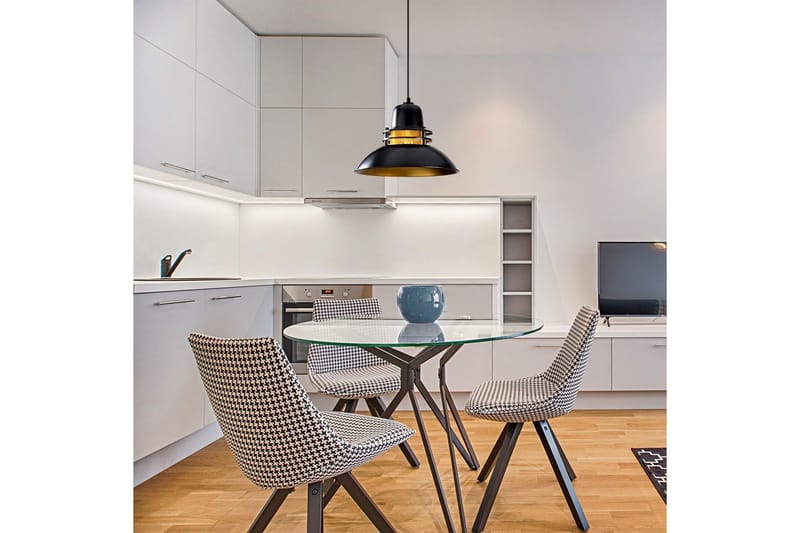 Lysekrone Giada Sort Trekant En Sokkel - Sort - Belysning - Lamper & indendørsbelysning - Loftlampe - Pendellamper & hængelamper