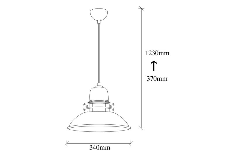 Lysekrone Giada Sort Trekant En Sokkel - Sort - Belysning - Lamper & indendørsbelysning - Loftlampe - Pendellamper & hængelamper
