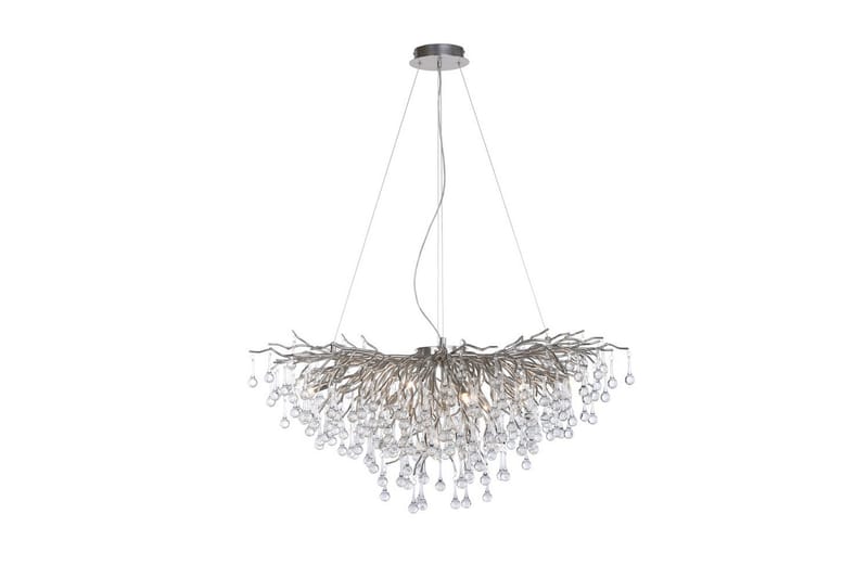 Lysekrone Icicle - 50x250x100 cm, Stål - Belysning - Lamper & indendørsbelysning - Loftlampe - Lysekroner