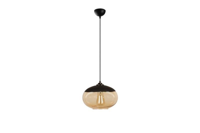 Lysekrone Jeba Enkelt Sort / Honning - Sort - Belysning - Lamper & indendørsbelysning - Loftlampe - Pendellamper & hængelamper