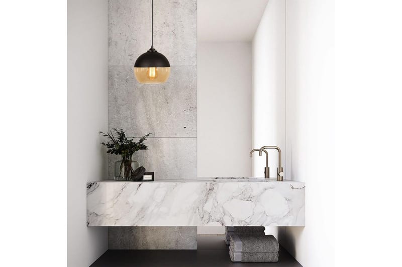 Lysekrone Jebax Enkelt Sort / Honning - Sort - Belysning - Lamper & indendørsbelysning - Loftlampe - Pendellamper & hængelamper