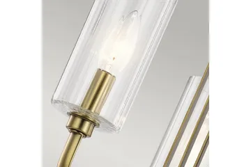 Lysekrone Kichler Kimrose 374x459 mm, Børstet Naturlig Messing - 374x459 mm, Børstet Naturlig Messing - Belysning - Lamper & indendørsbelysning - Loftlampe - Lysekroner