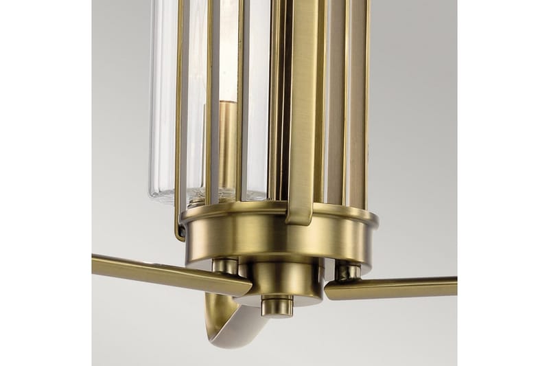 Lysekrone Kichler Kimrose 374x459 mm, Børstet Naturlig Messing - 374x459 mm, Børstet Naturlig Messing - Belysning - Lamper & indendørsbelysning - Loftlampe - Lysekroner